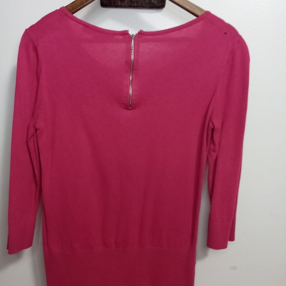 Women's fuschia top by Loft sz M - Picture 2 of 5